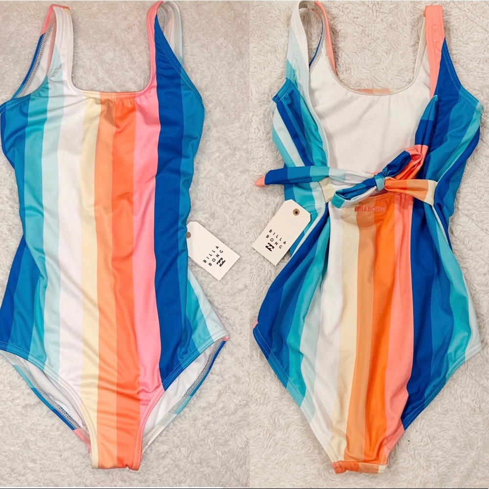 Billabong 7/8Y one piece swimsuit